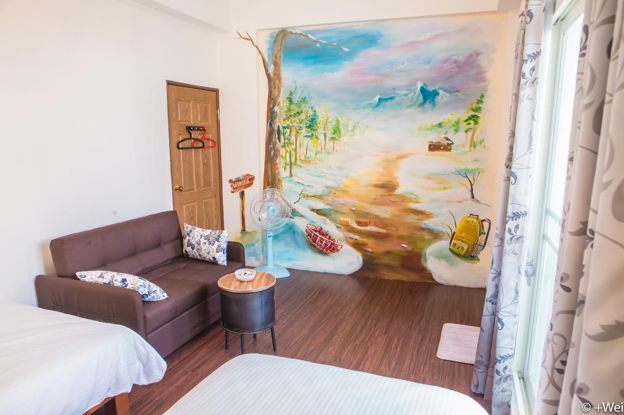 Shining Forest Hostel Kota Hualien Bagian luar foto
