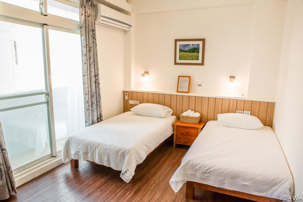 Shining Forest Hostel Kota Hualien Bagian luar foto