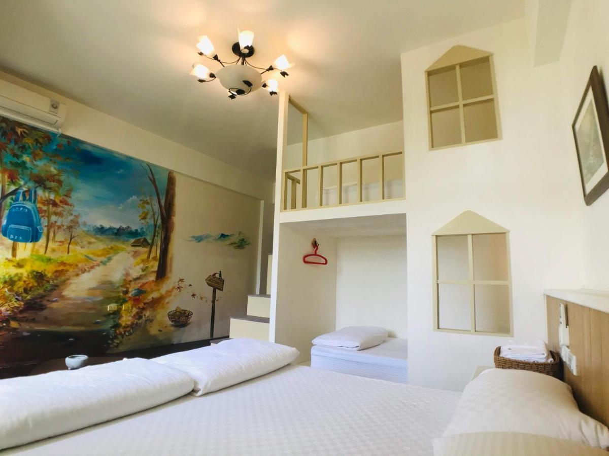 Shining Forest Hostel Kota Hualien Bagian luar foto